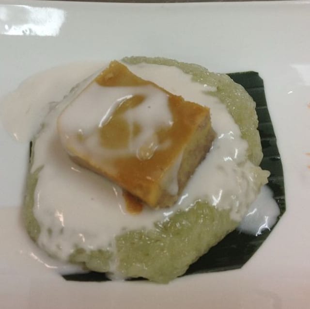 Sticky Rice With Thai Custard.