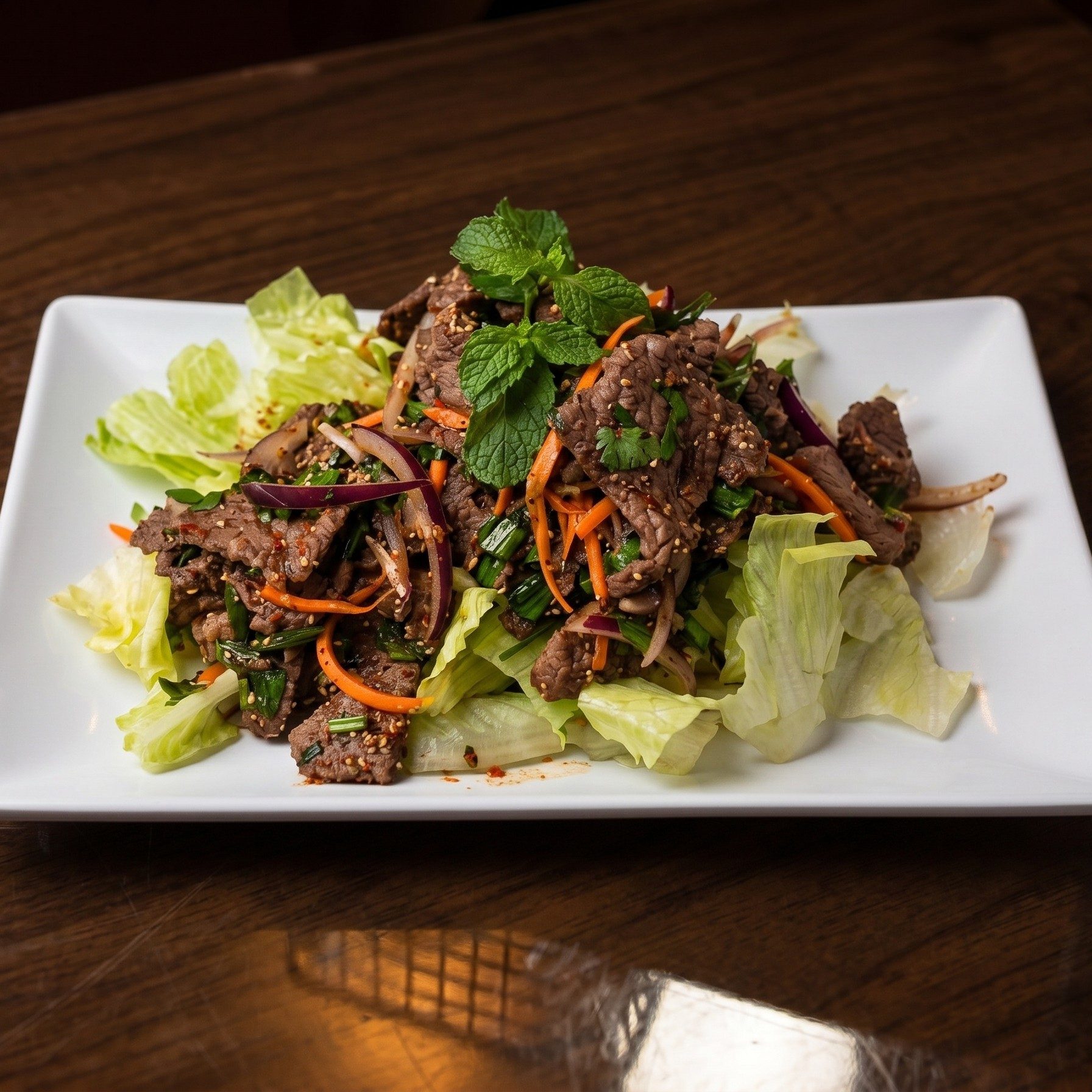 S-6 Beef Nam Tok.