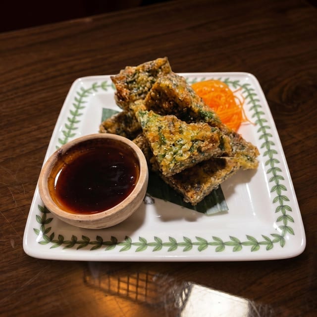 A-5 Chive Pancakes.