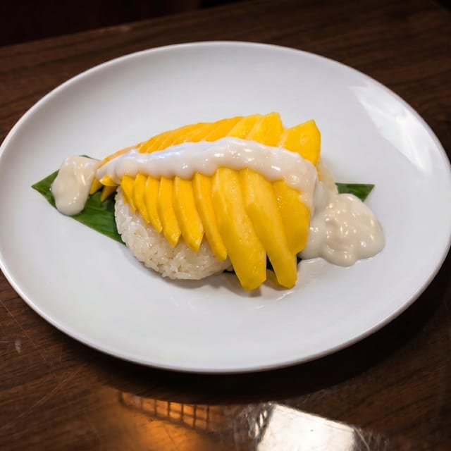 Mango with Sticky Rice.