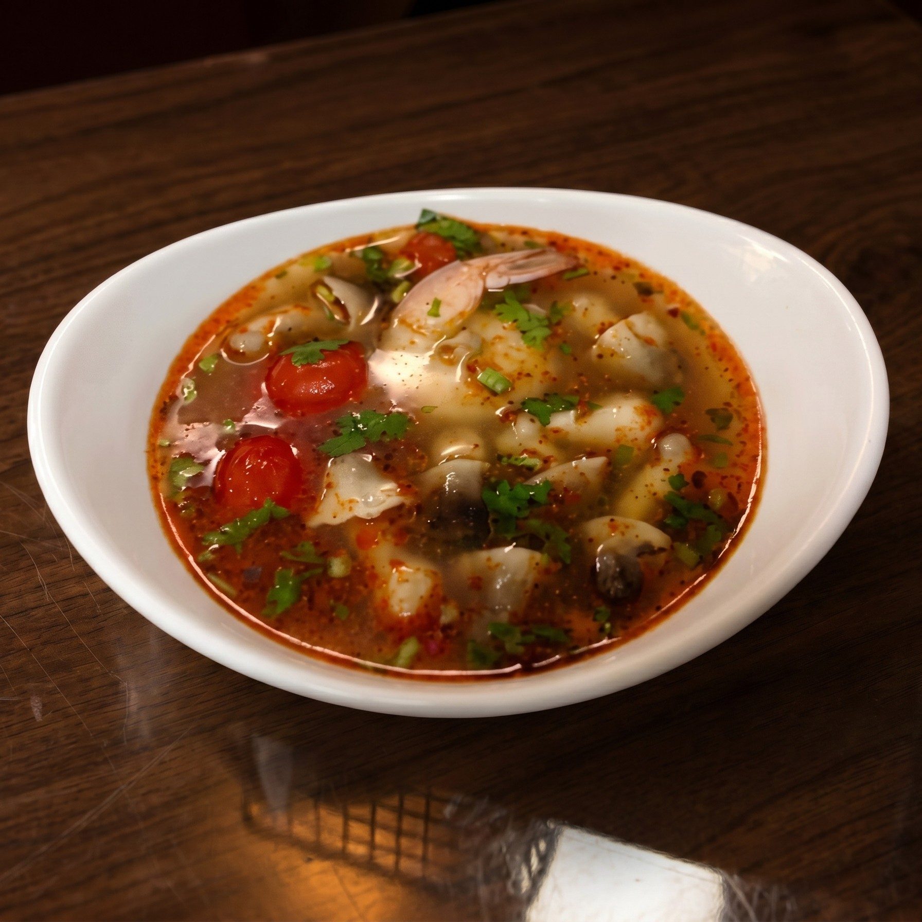 S-8 Shrimp Tom Yum.