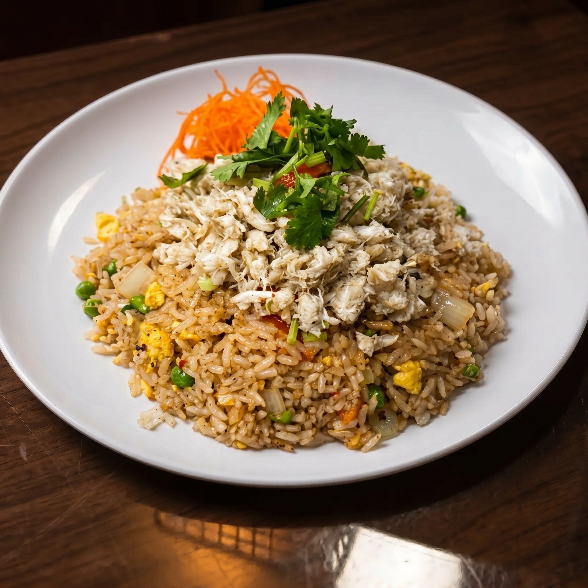 E-25 Crab Fried Rice.