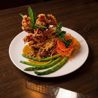 Softshell Crab with Panang Sauce